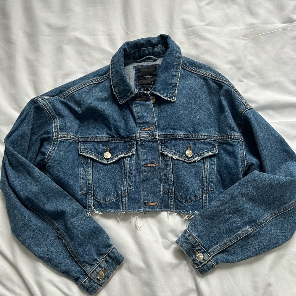 Forever 21 Blue Denim Jacket